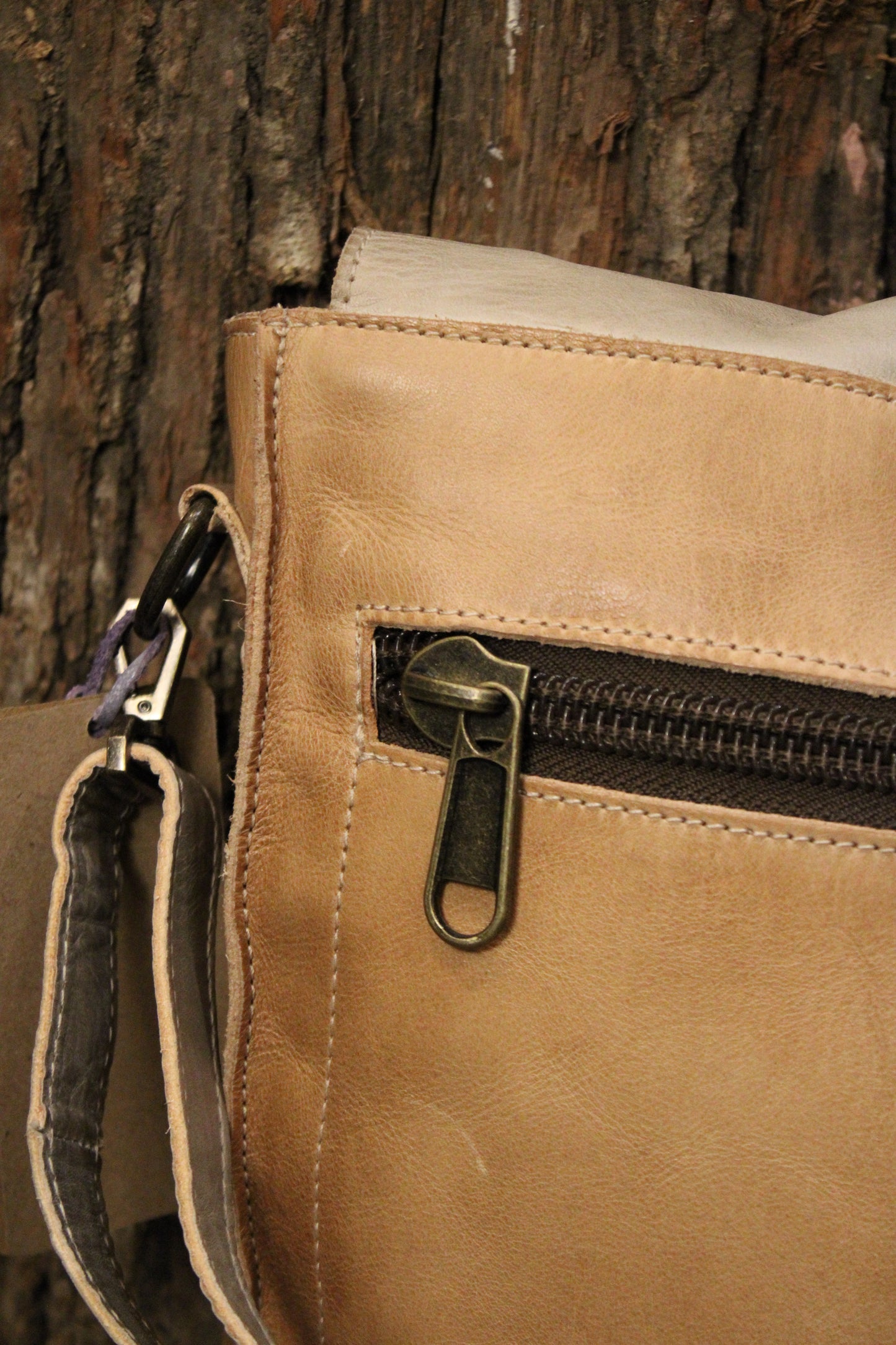 Bed|Stu Venice Beach Oats Icicle Rustic Handbag