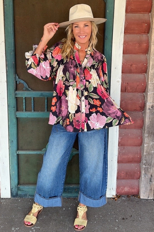 Symphony Floral Blouse
