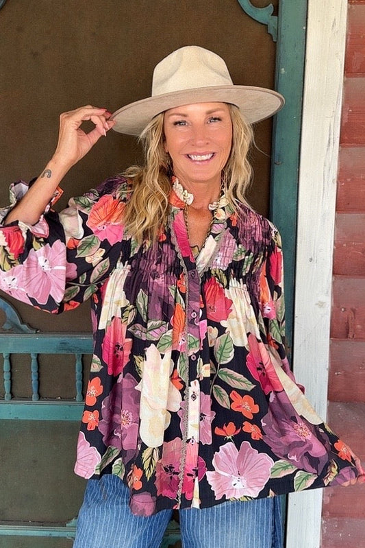 Symphony Floral Blouse