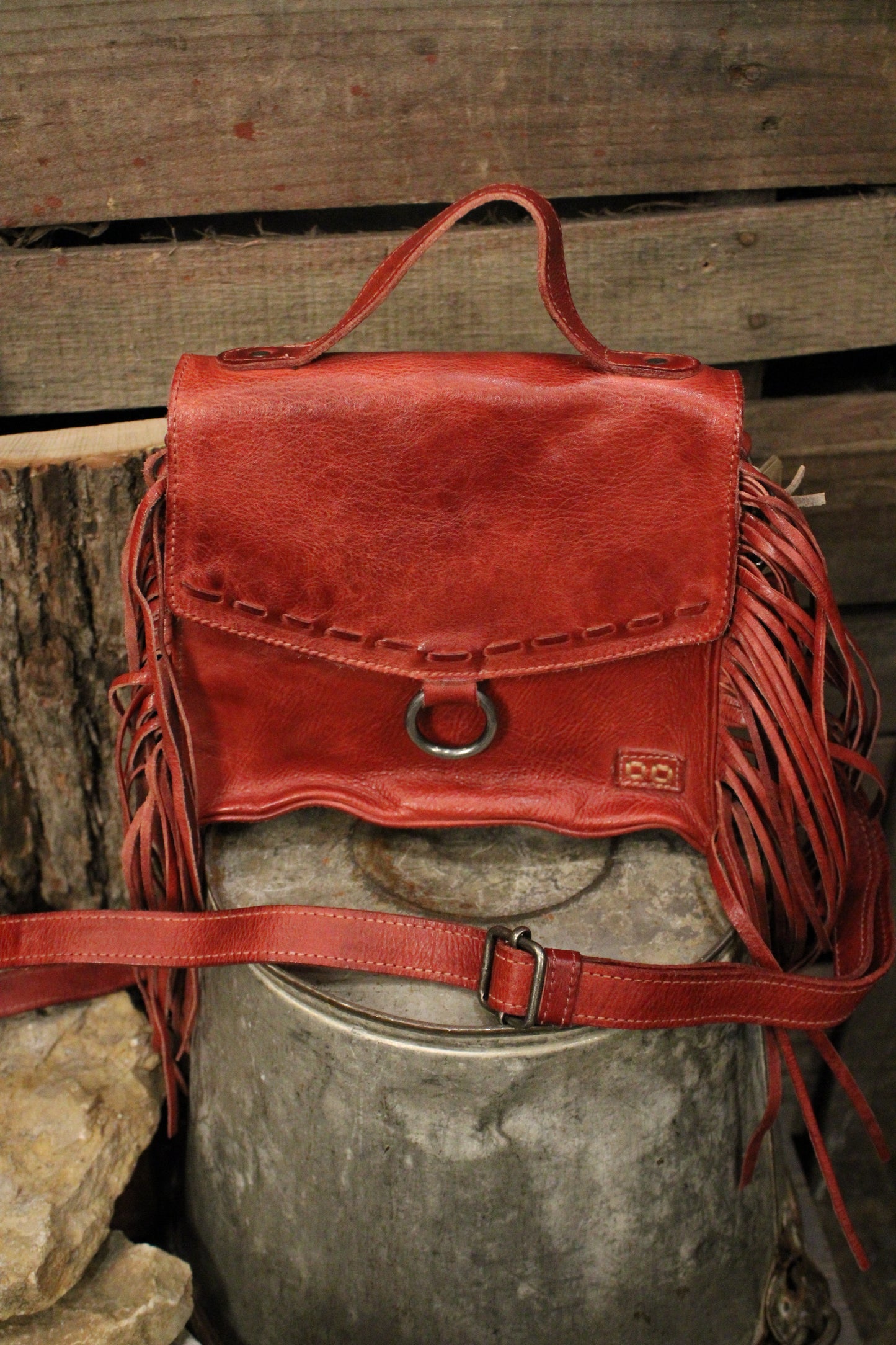 Bed|Stu Hidden Cherry Lacquer DD Handbag