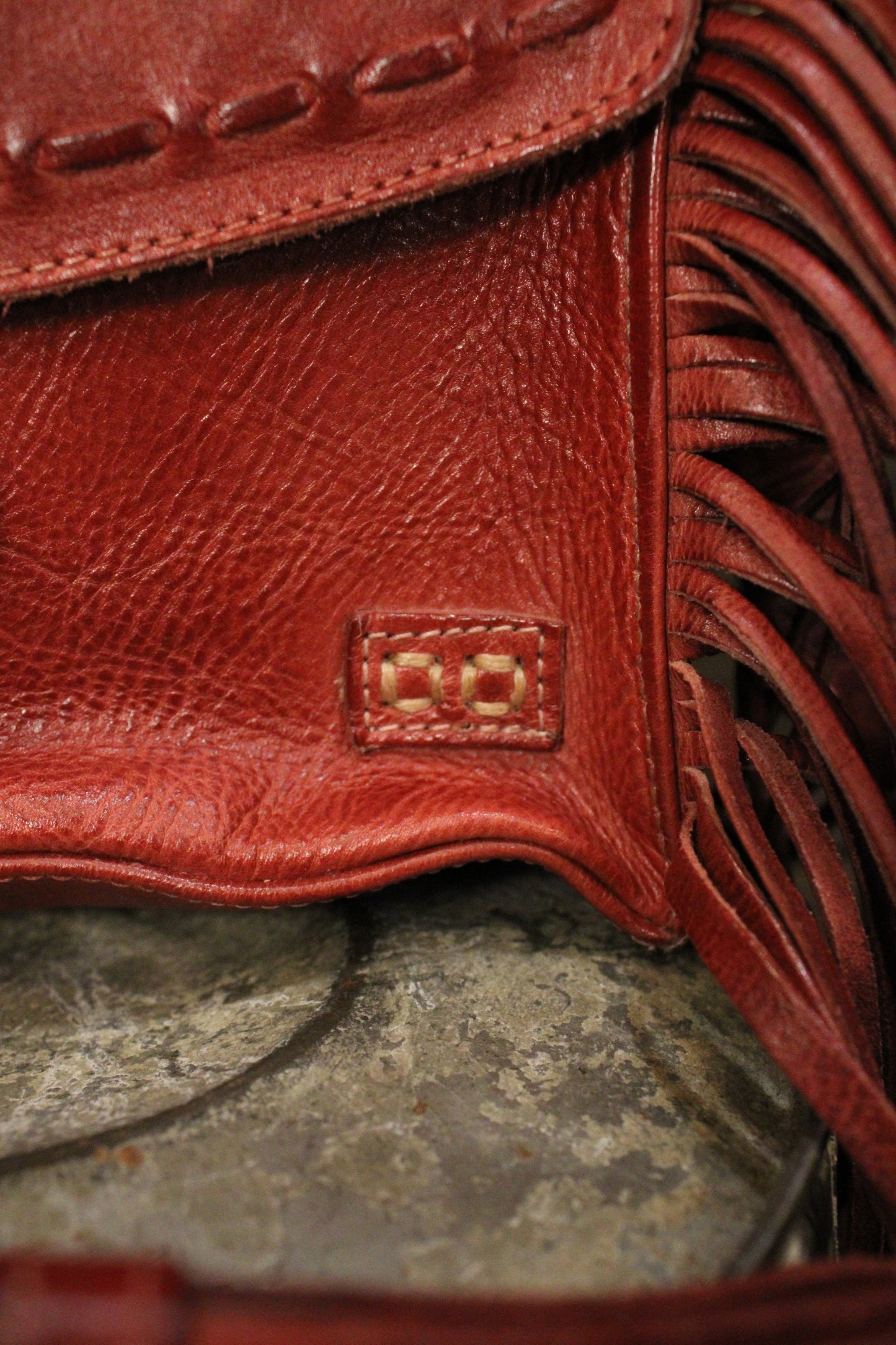 Bed|Stu Hidden Cherry Lacquer DD Handbag