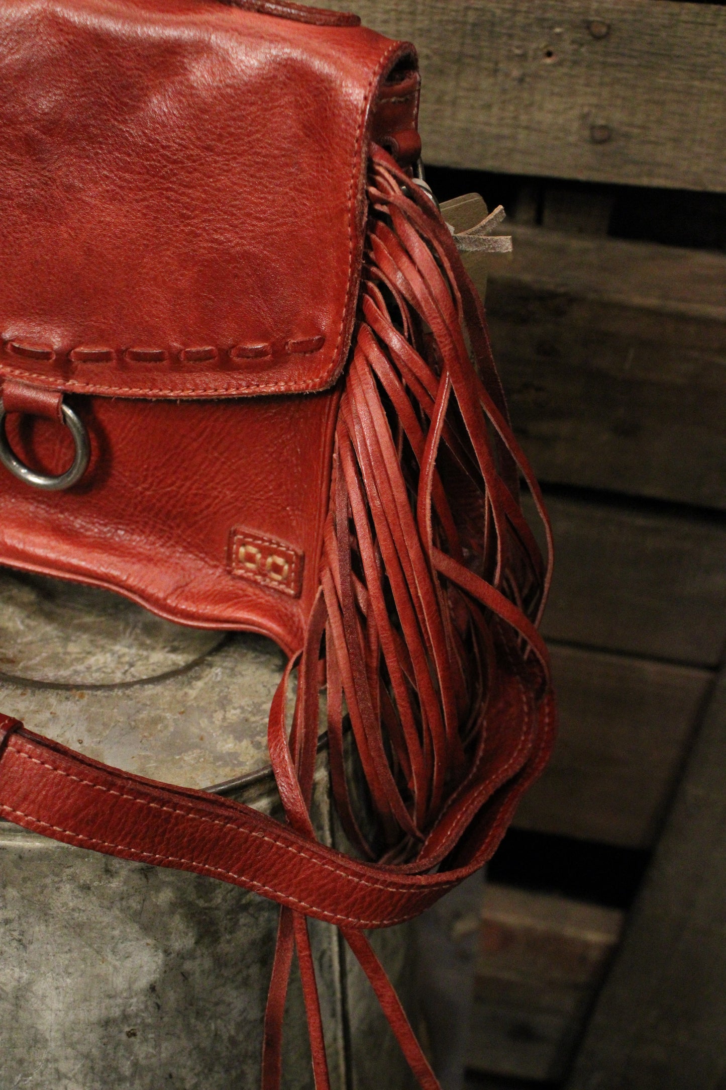 Bed|Stu Hidden Cherry Lacquer DD Handbag