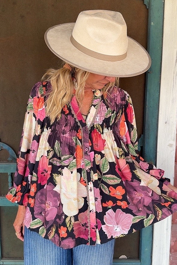 Symphony Floral Blouse