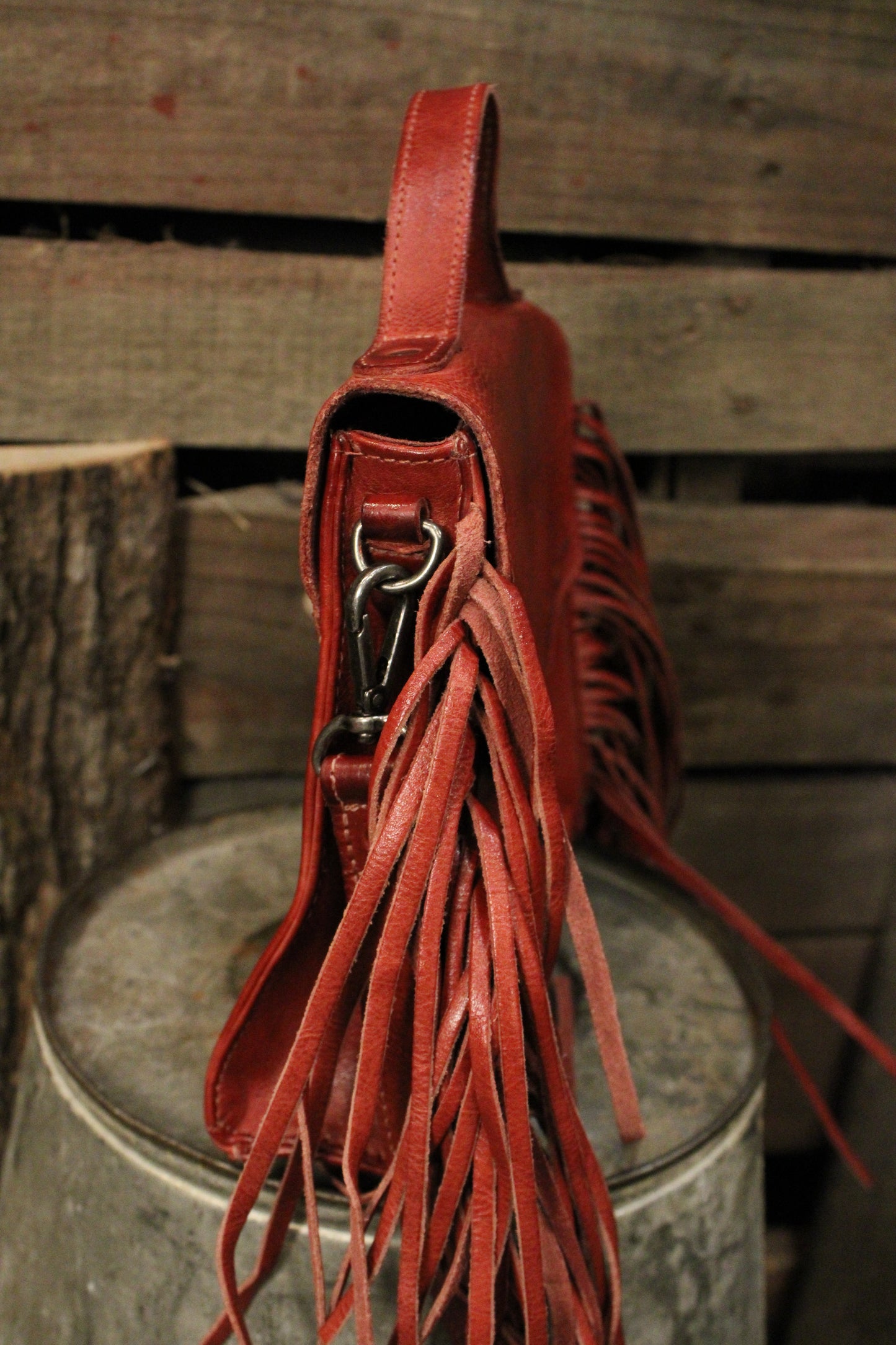 Bed|Stu Hidden Cherry Lacquer DD Handbag