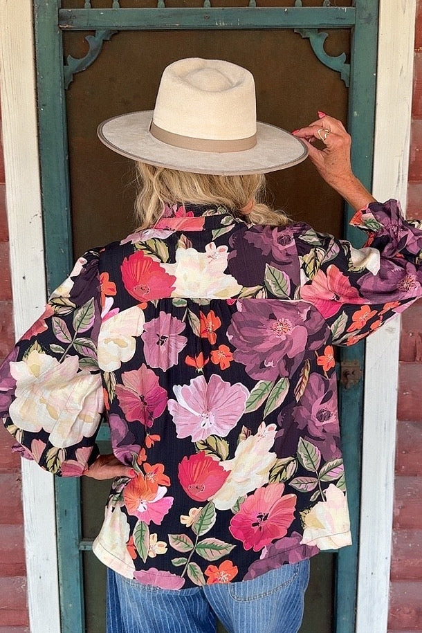 Symphony Floral Blouse