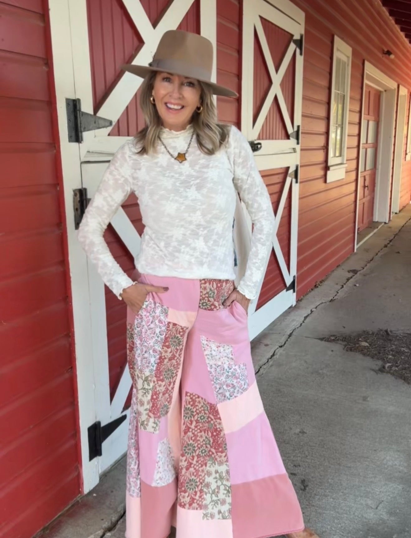 Pink Sunset Canyon Pants