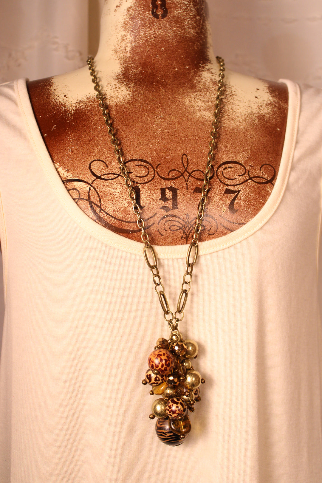 Wildside Bead Cluster Necklace