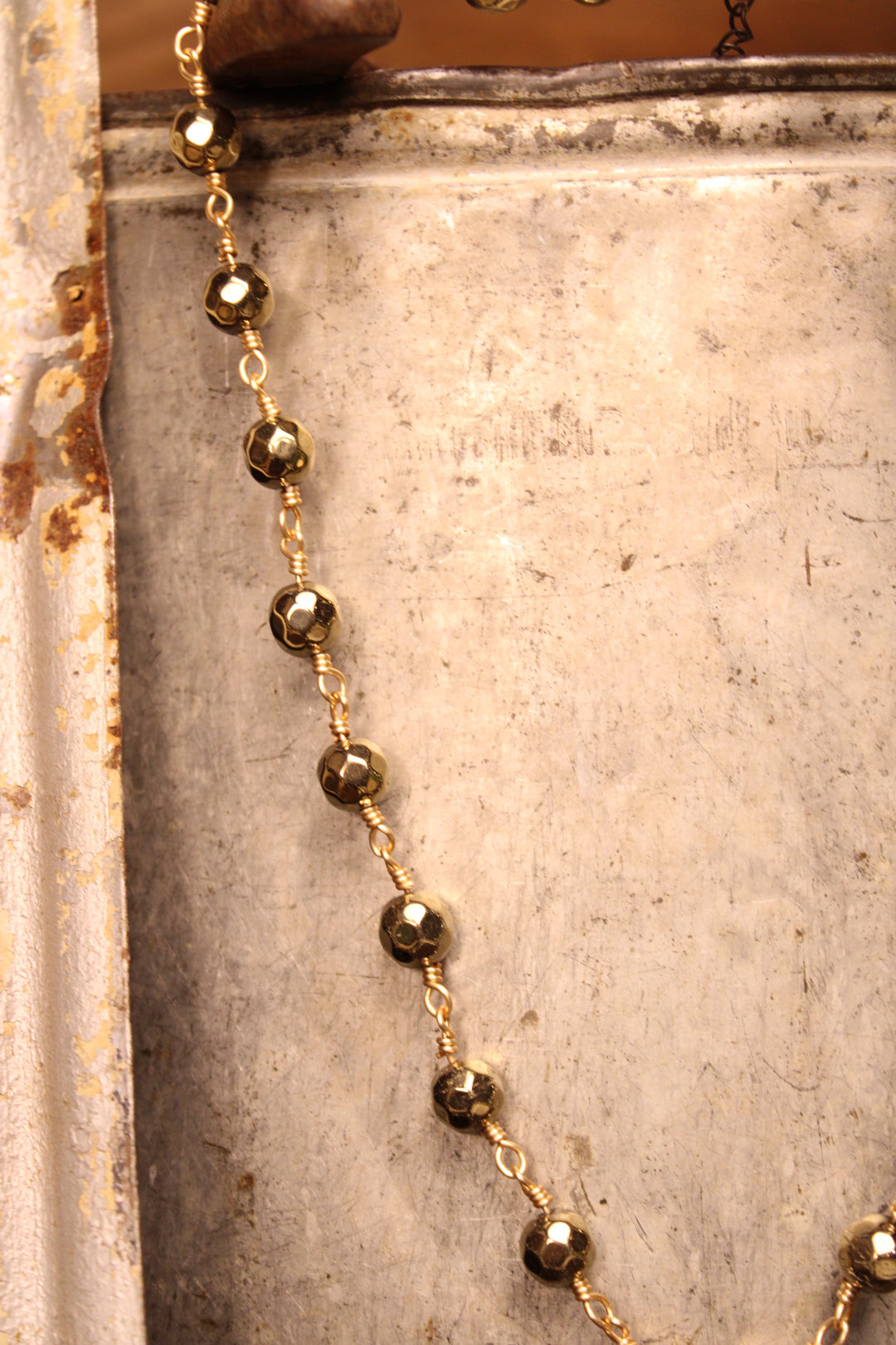 Talus Bronze Star Necklace
