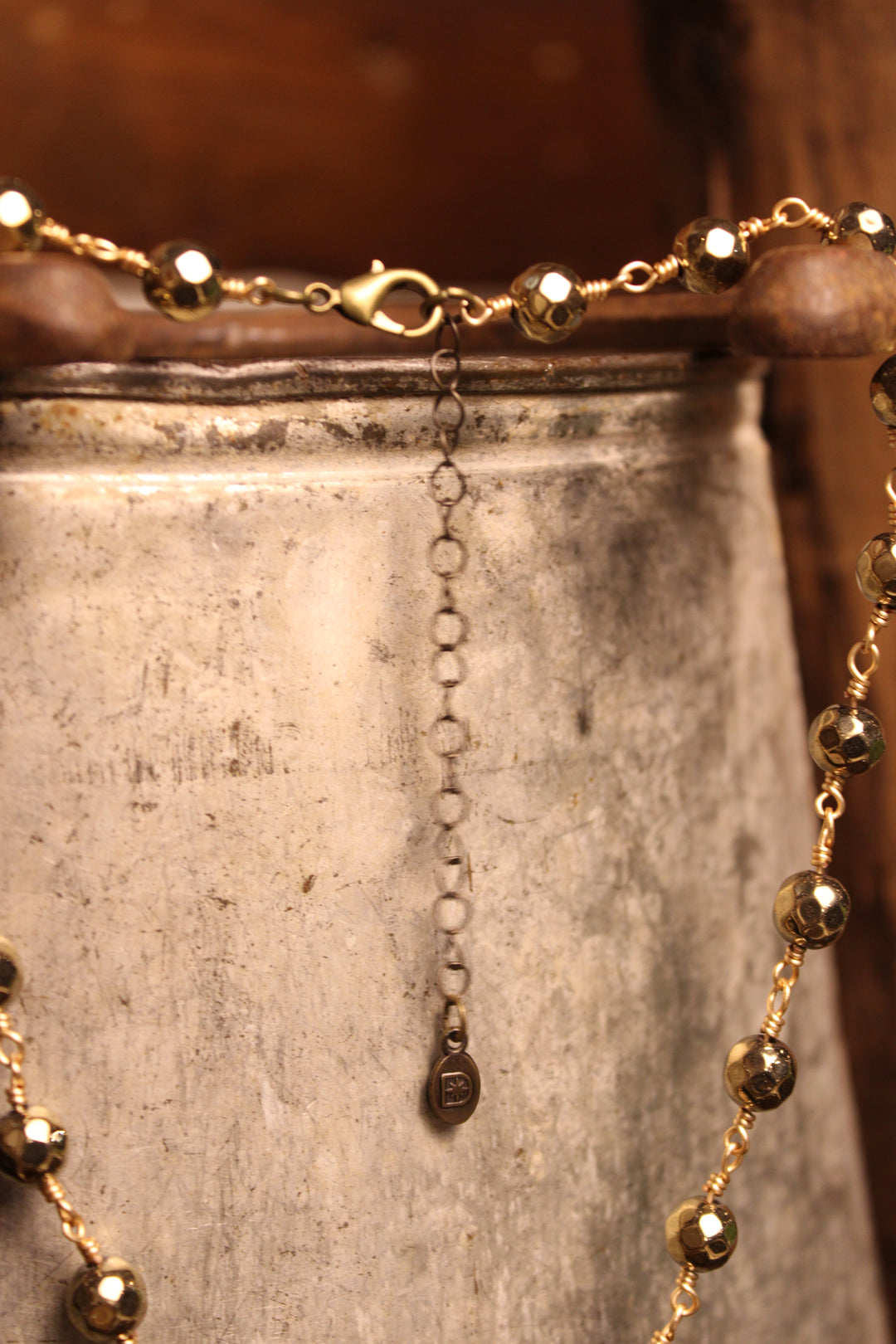 Talus Bronze Star Necklace
