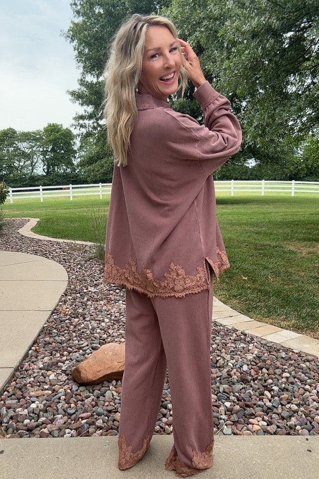 Dusty Rose Top