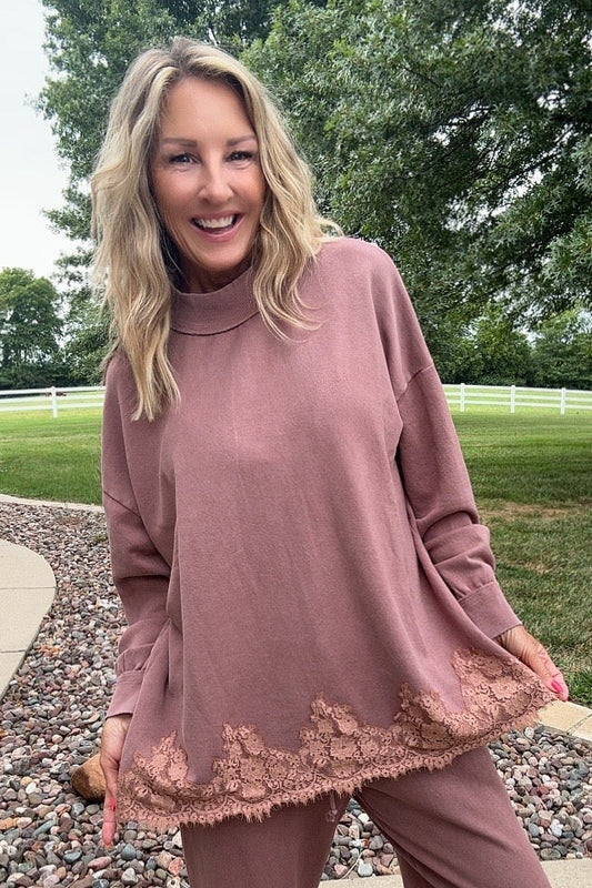 Dusty Rose Top