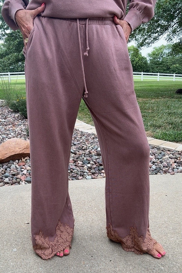 Dusty Rose Pants