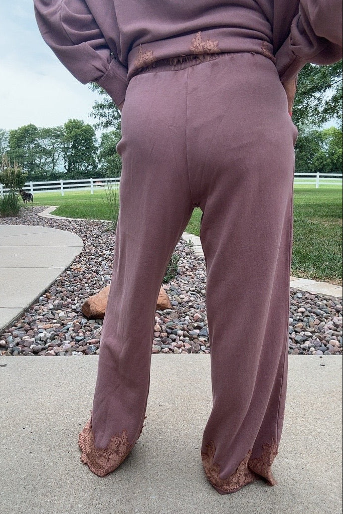 Dusty Rose Pants