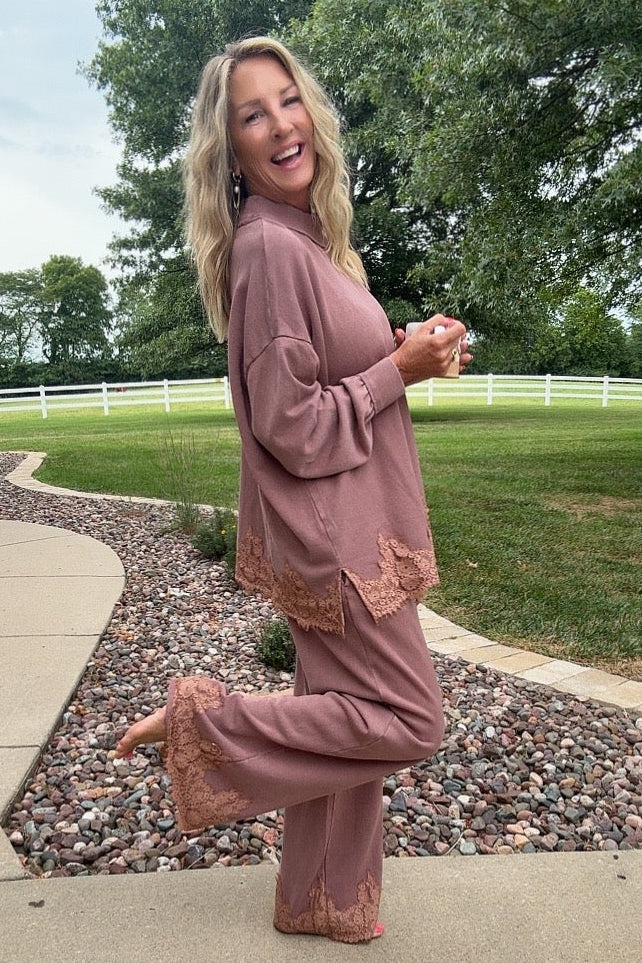 Dusty Rose Top