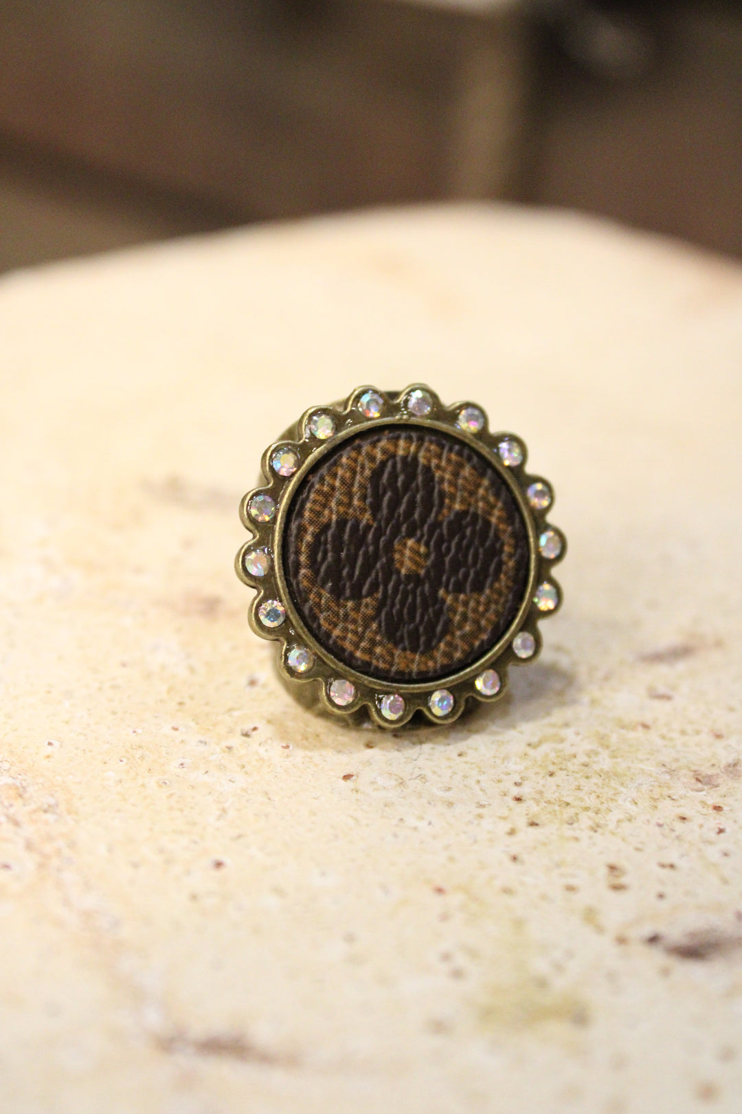 Rhinestone Revival Ring