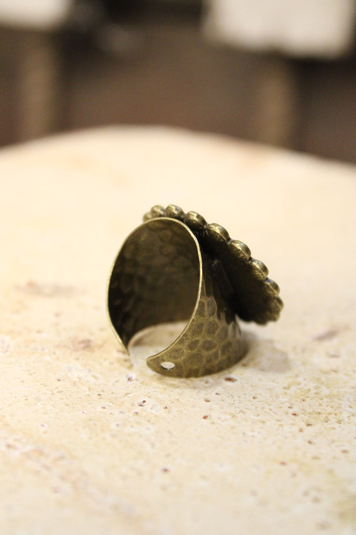 Rhinestone Revival Ring