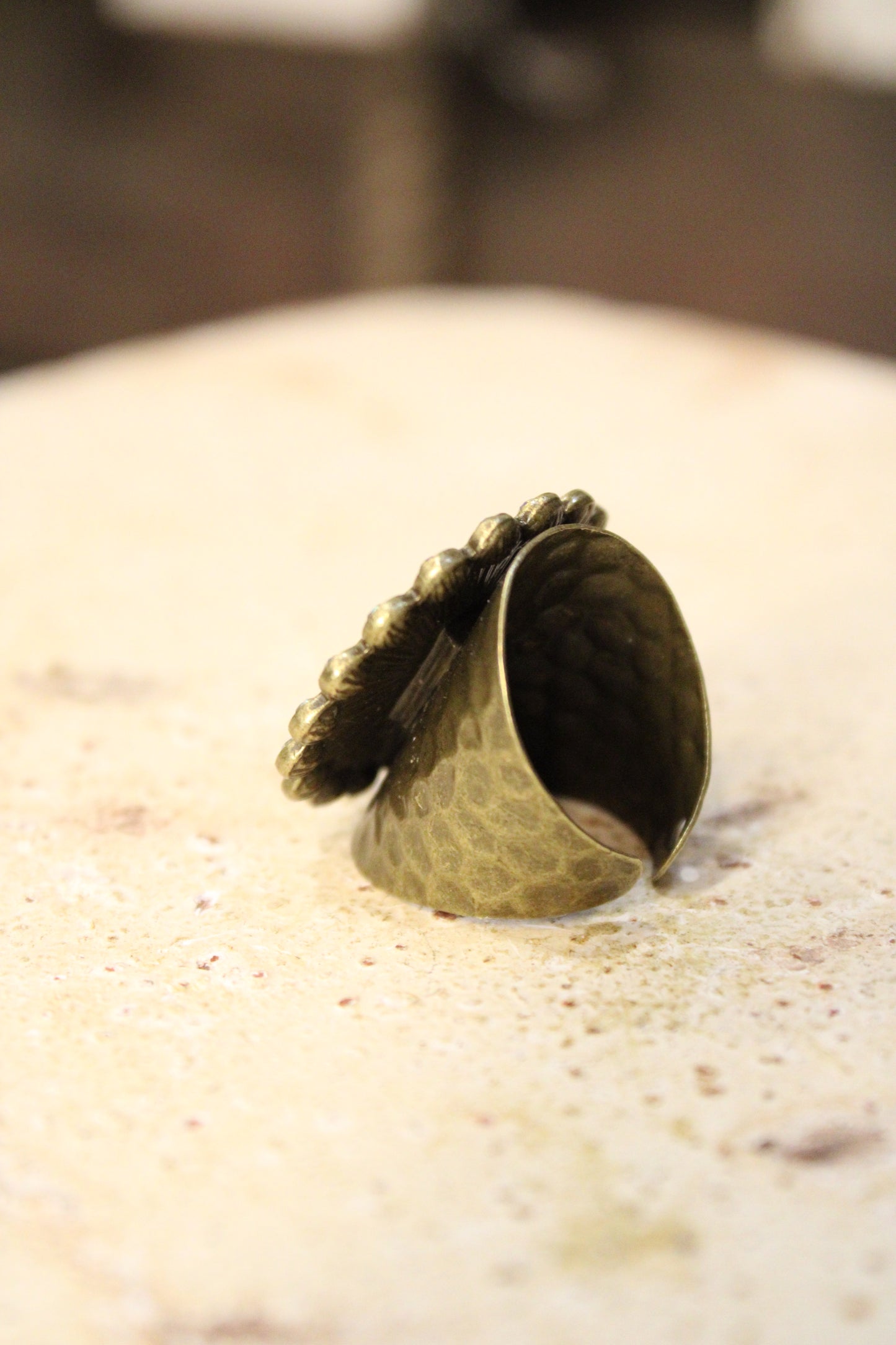Rhinestone Revival Ring
