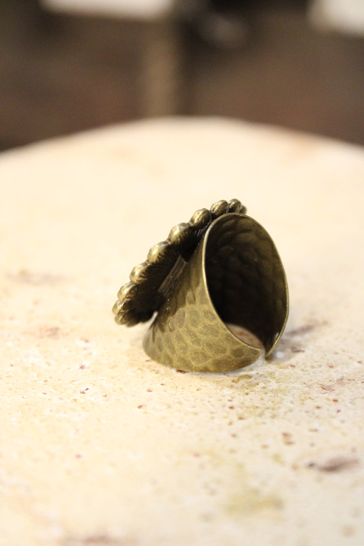 Rhinestone Revival Ring