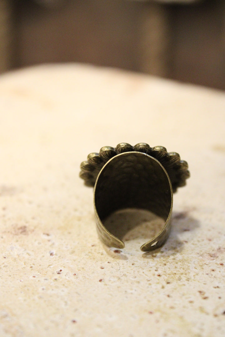 Rhinestone Revival Ring