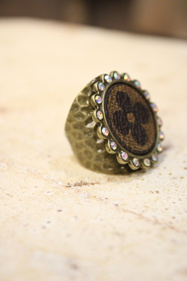 Rhinestone Revival Ring
