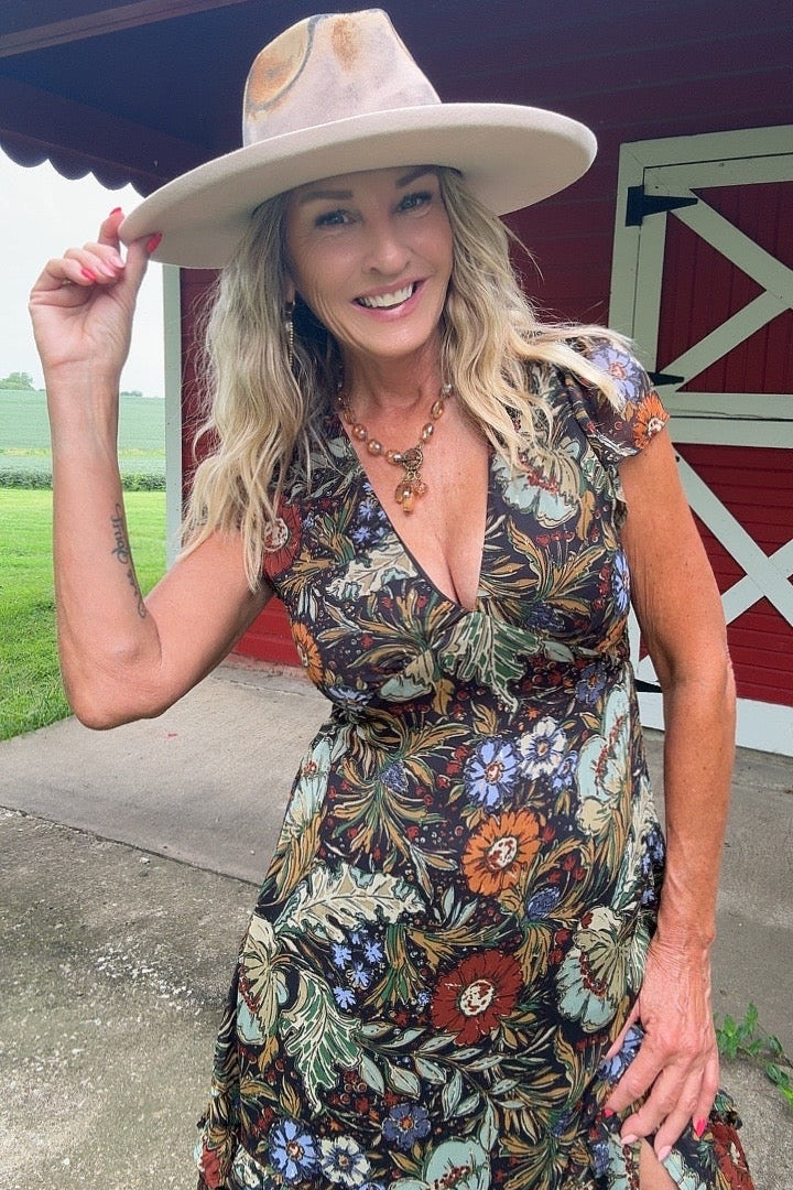 Enchanted Willow Maxi Dress