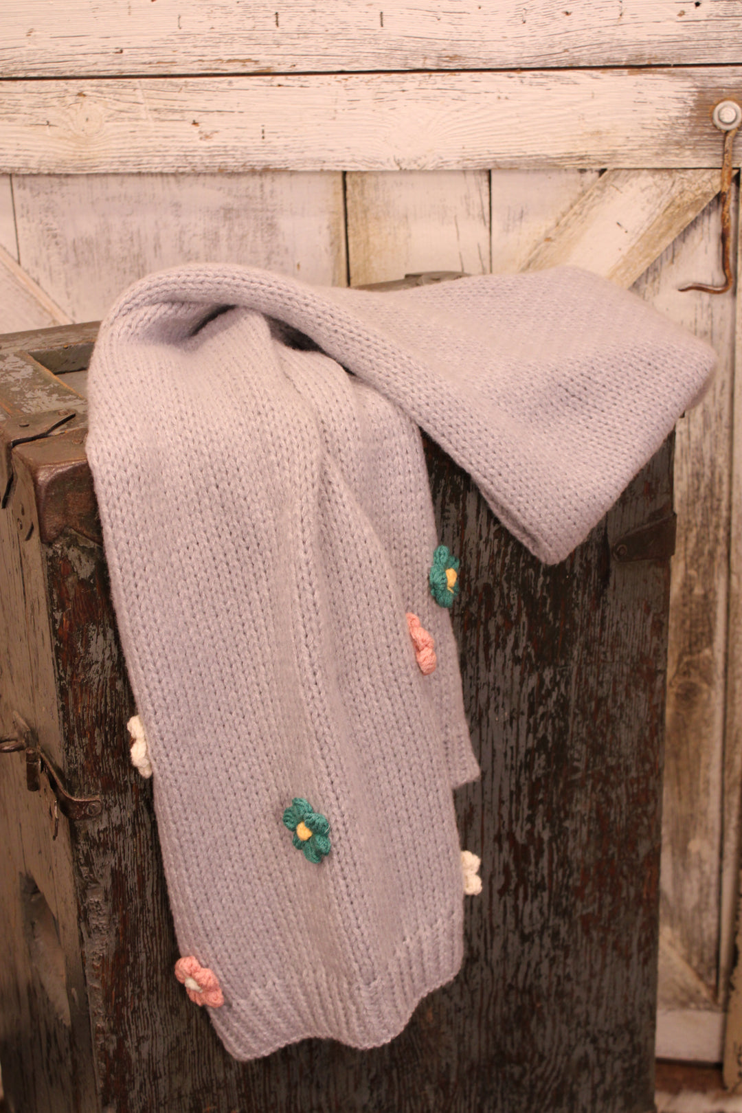 Winter Blossom Scarf