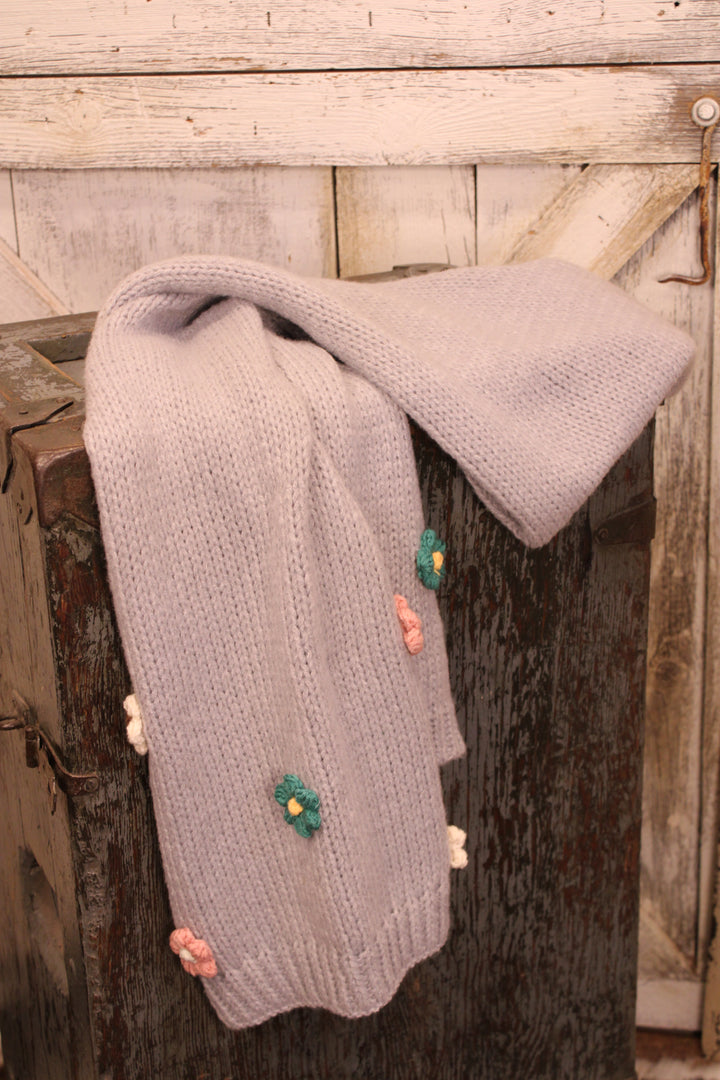 Winter Blossom Scarf