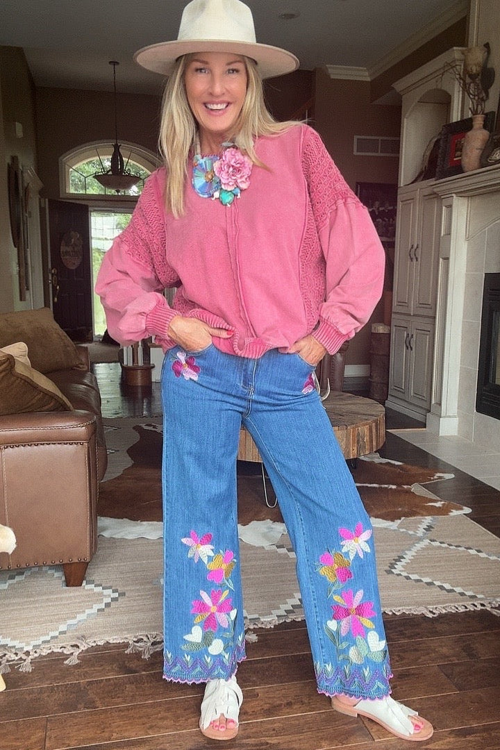 Flower Child Jeans