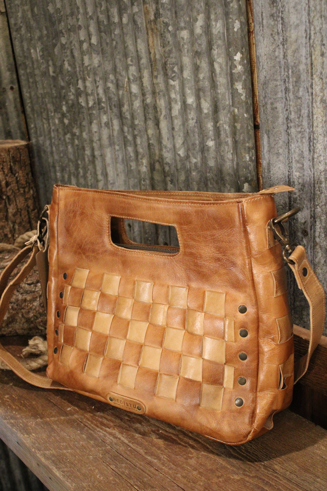 Bed|Stu Orchid Tan Oats Rustic Handbag