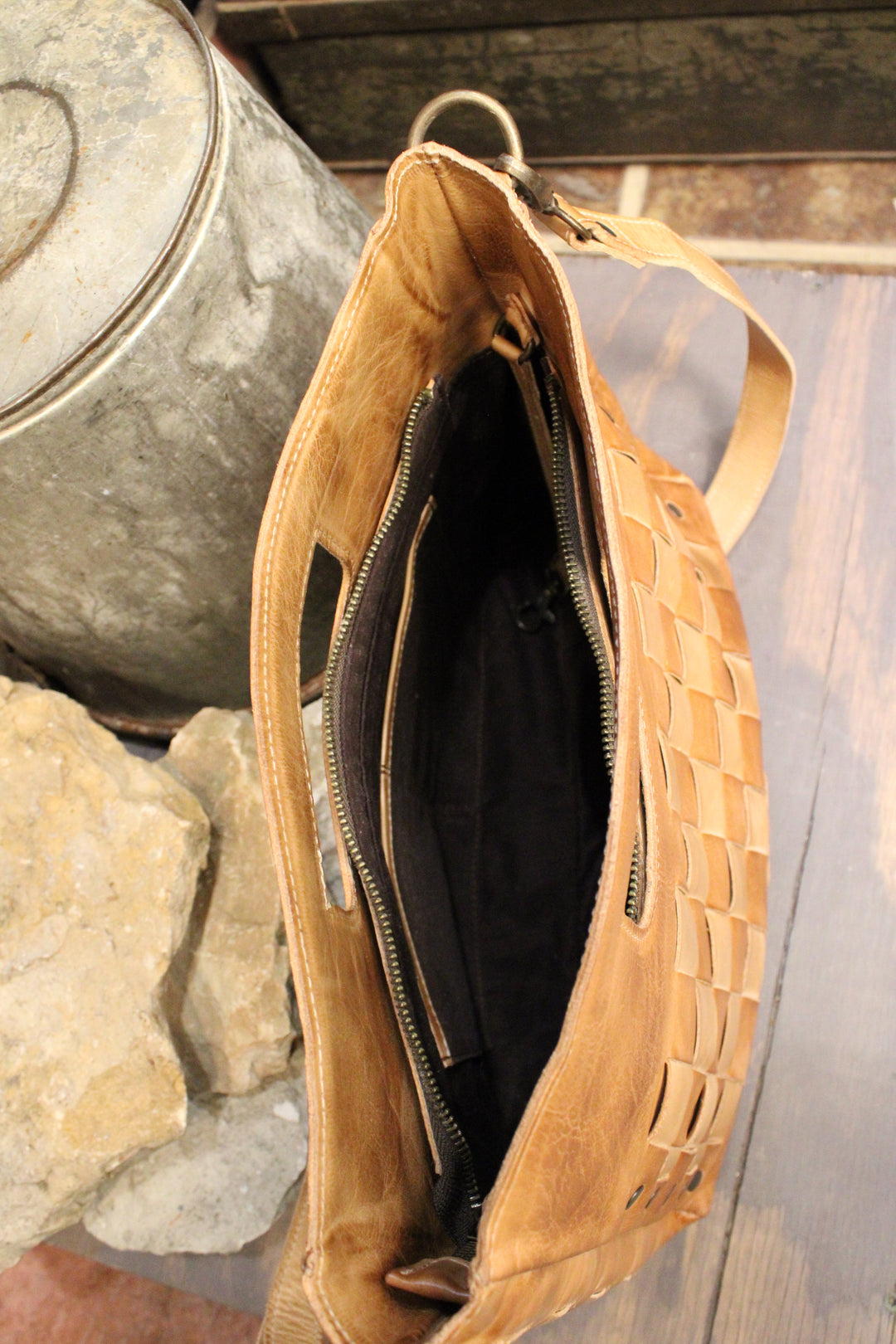 Bed|Stu Orchid Tan Oats Rustic Handbag