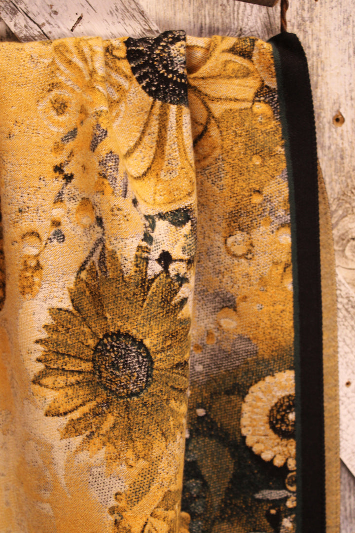 Golden Wildflower Scarf