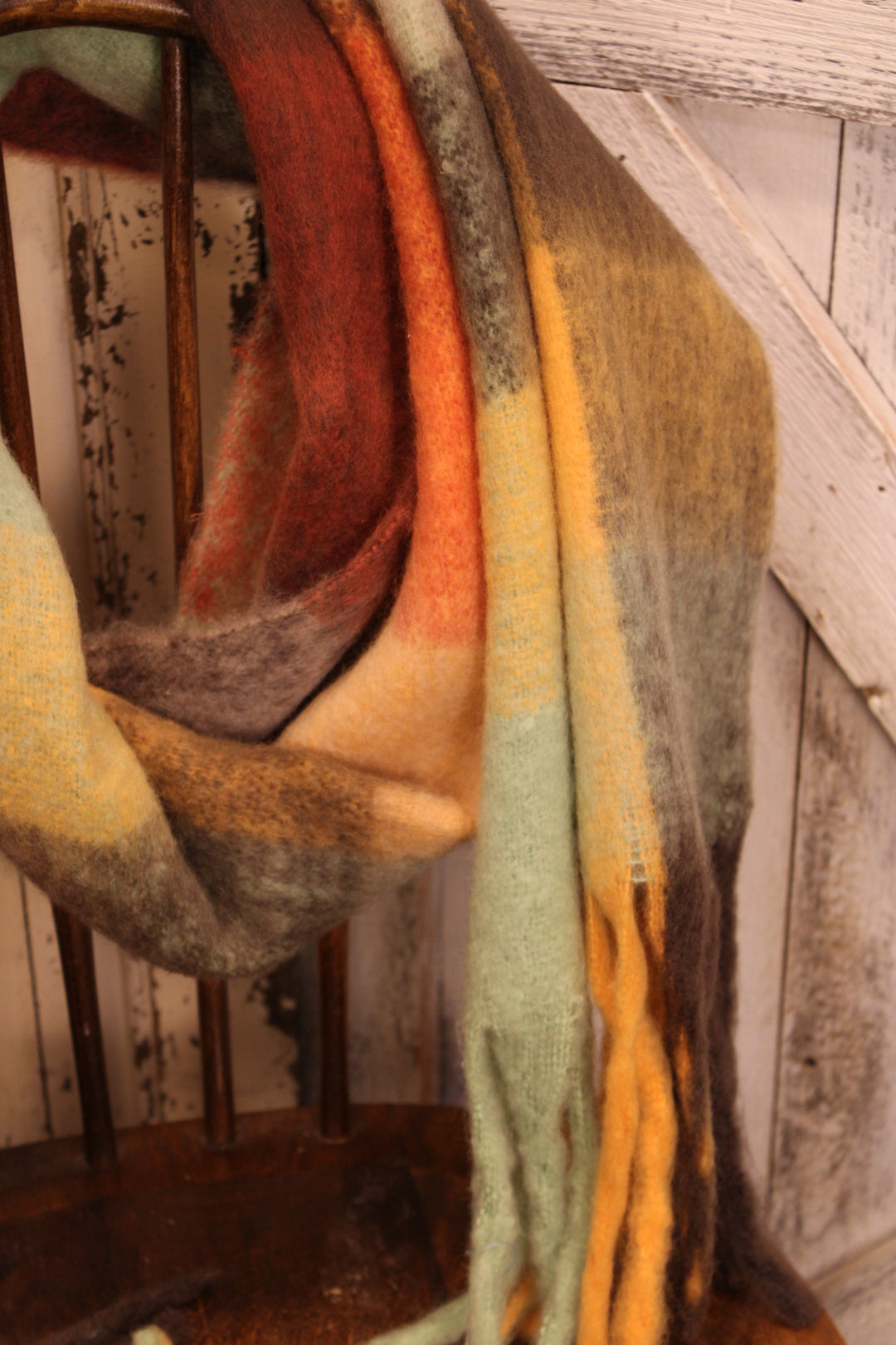 Radiant Cloud Plush Scarf