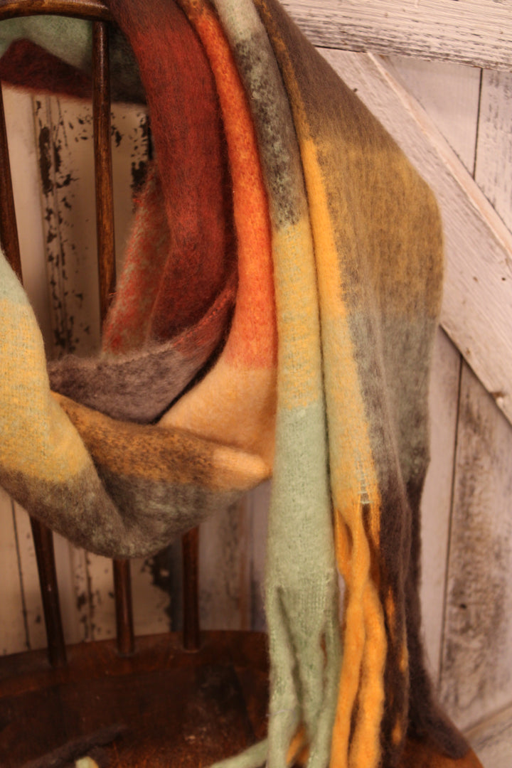Radiant Cloud Plush Scarf
