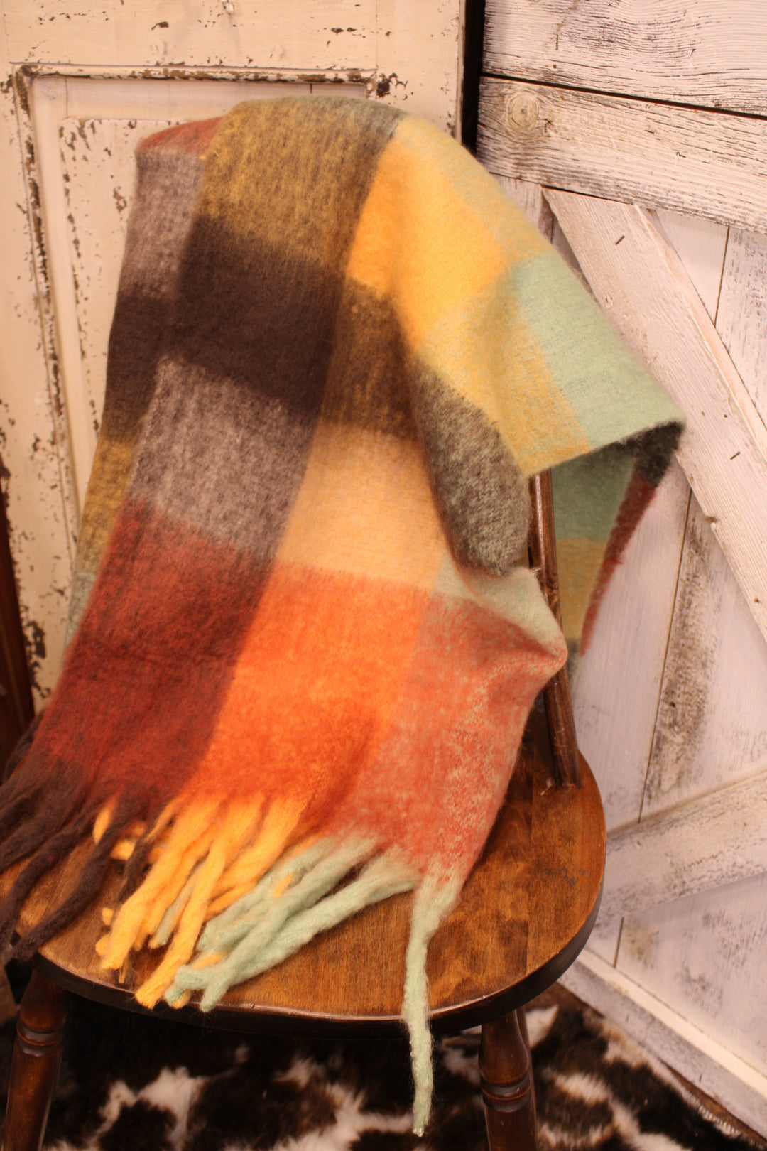 Radiant Cloud Plush Scarf
