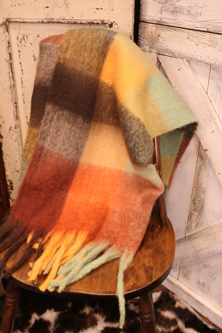 Radiant Cloud Plush Scarf