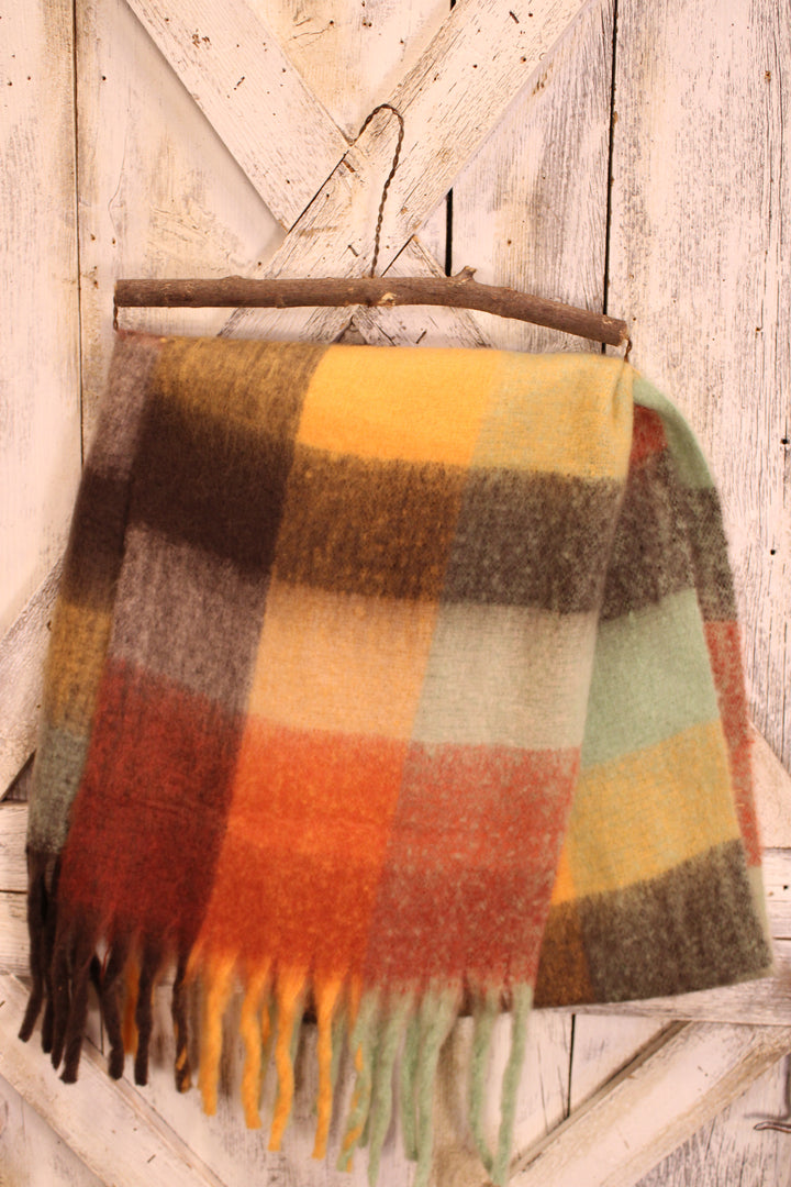 Radiant Cloud Plush Scarf