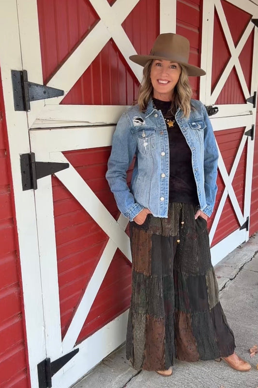 Patchwork Meadow Amber Pants