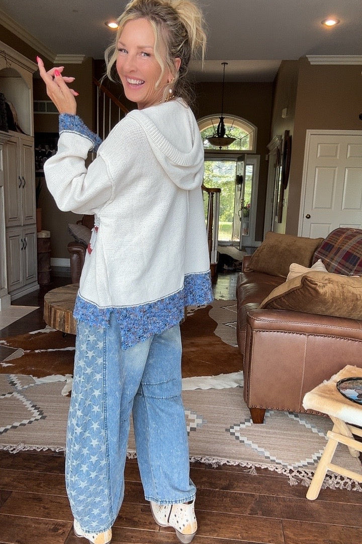 Cozy Americana Knit Sweater