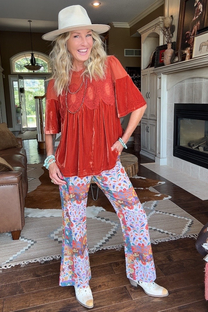 Wildflower Dream Corduroy Pants