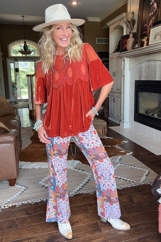 Wildflower Dream Corduroy Pants