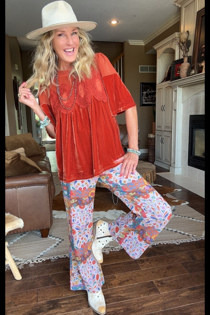 Wildflower Dream Corduroy Pants