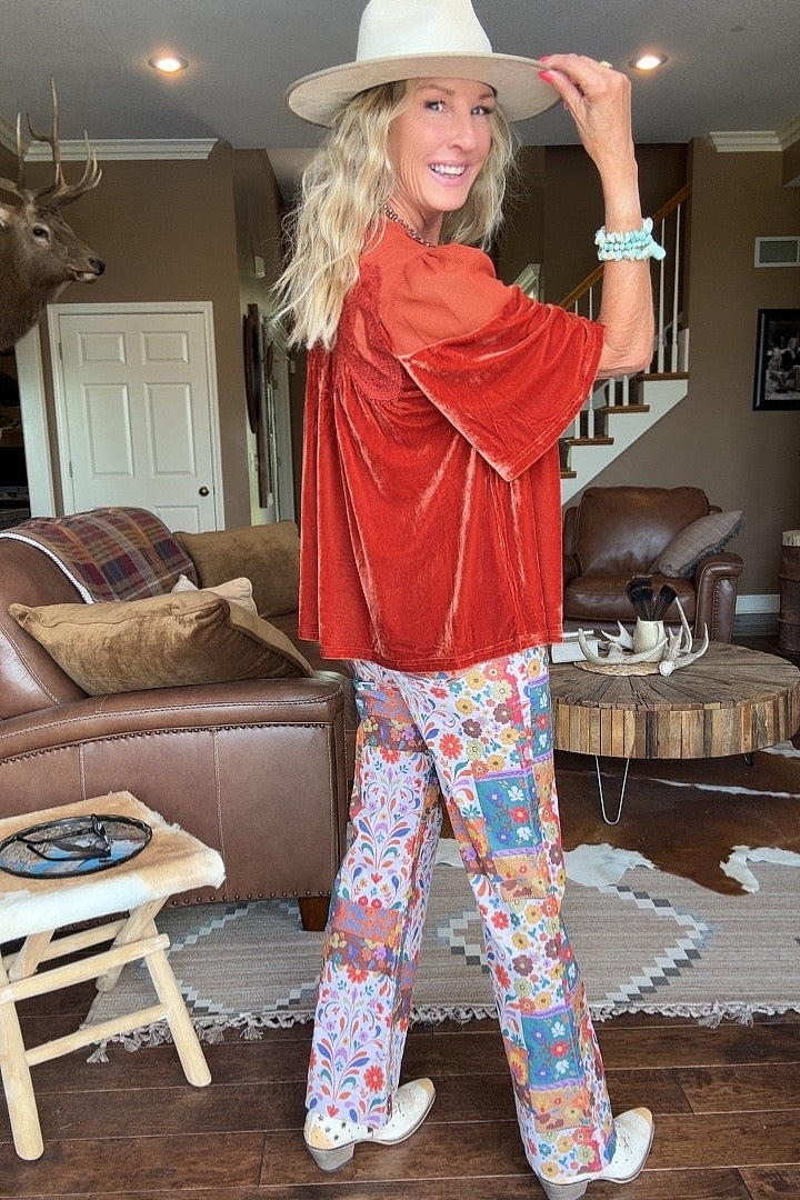 Wildflower Dream Corduroy Pants