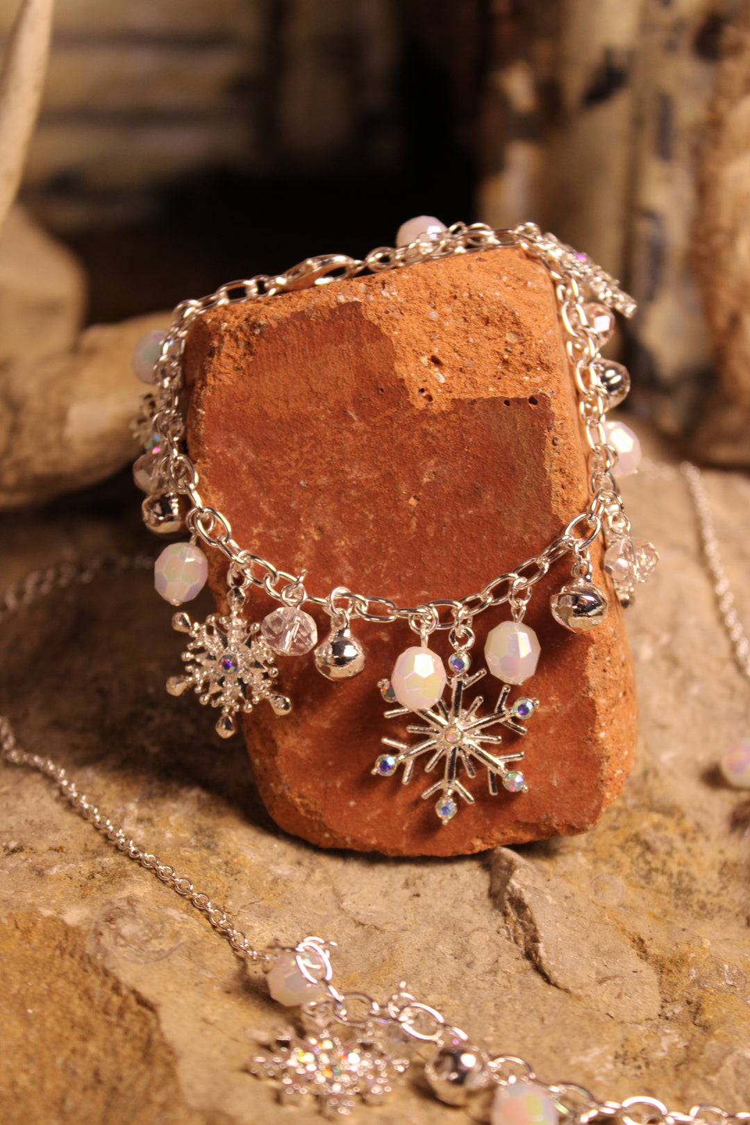 Crystal Flurry Charm Bracelet