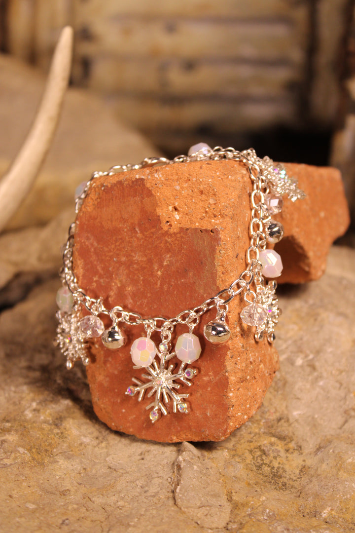 Crystal Flurry Charm Bracelet