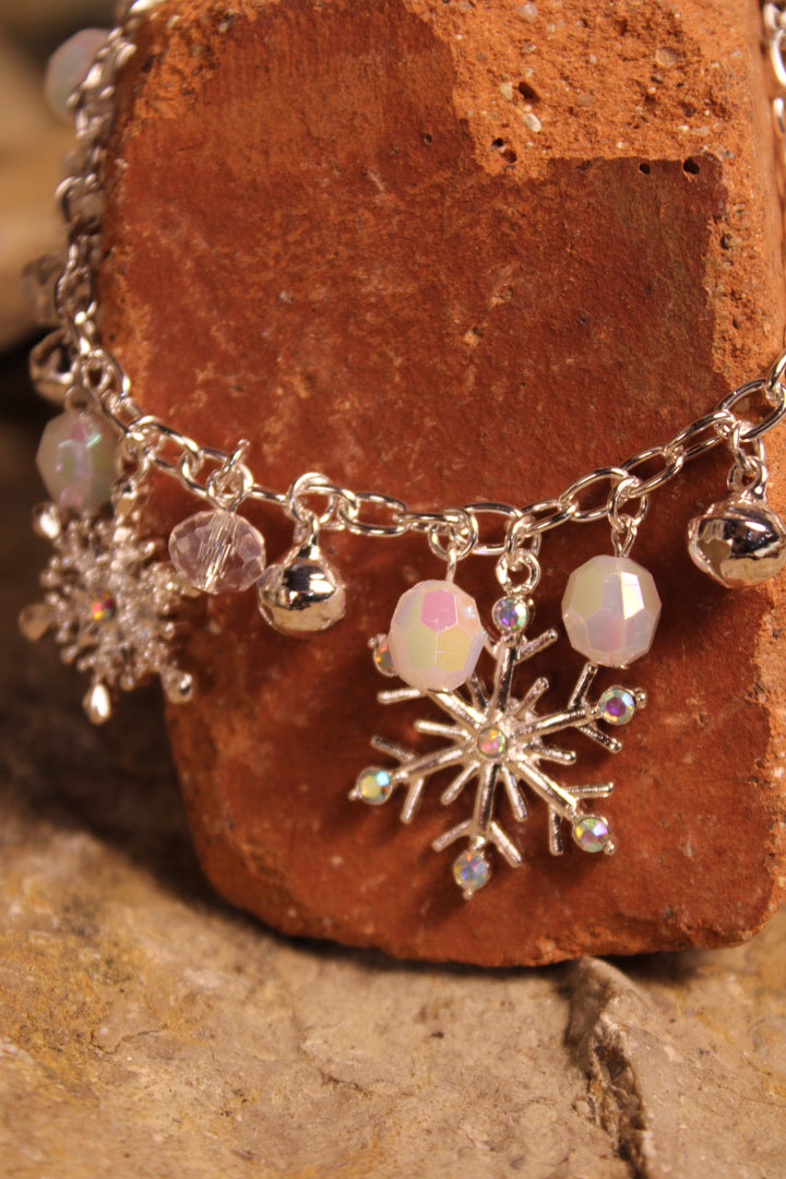 Crystal Flurry Charm Bracelet