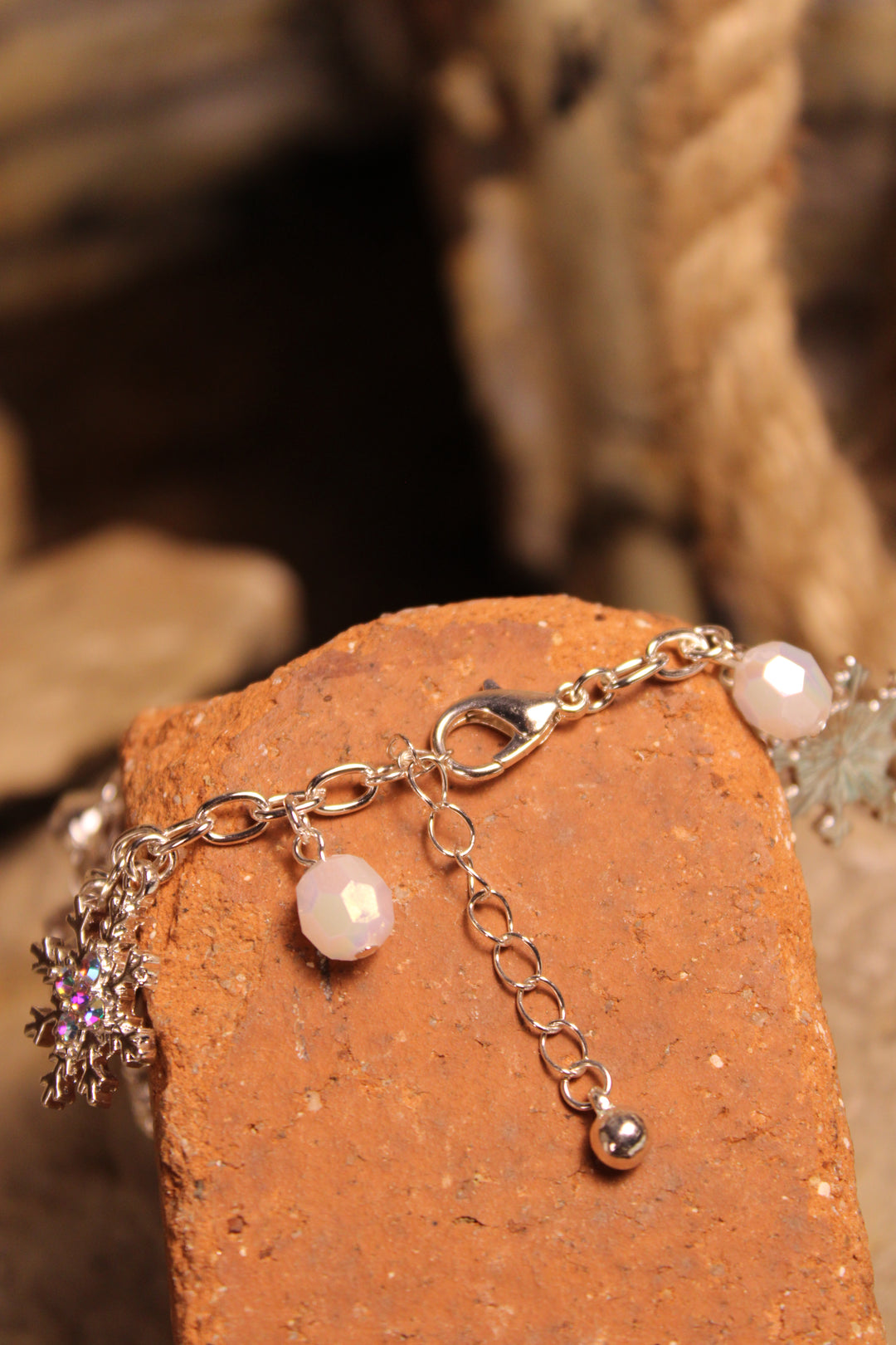 Crystal Flurry Charm Bracelet