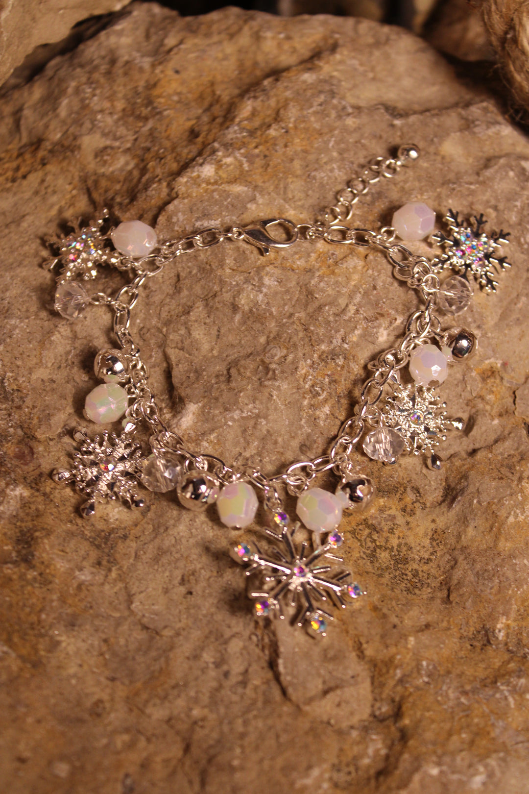 Crystal Flurry Charm Bracelet