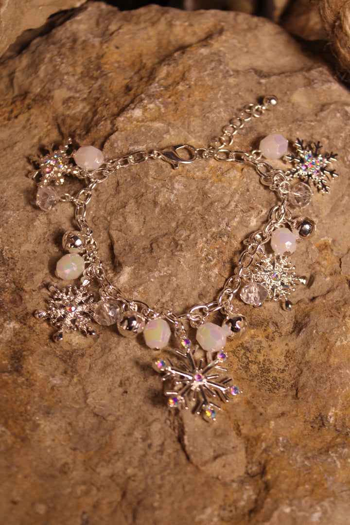 Crystal Flurry Charm Bracelet