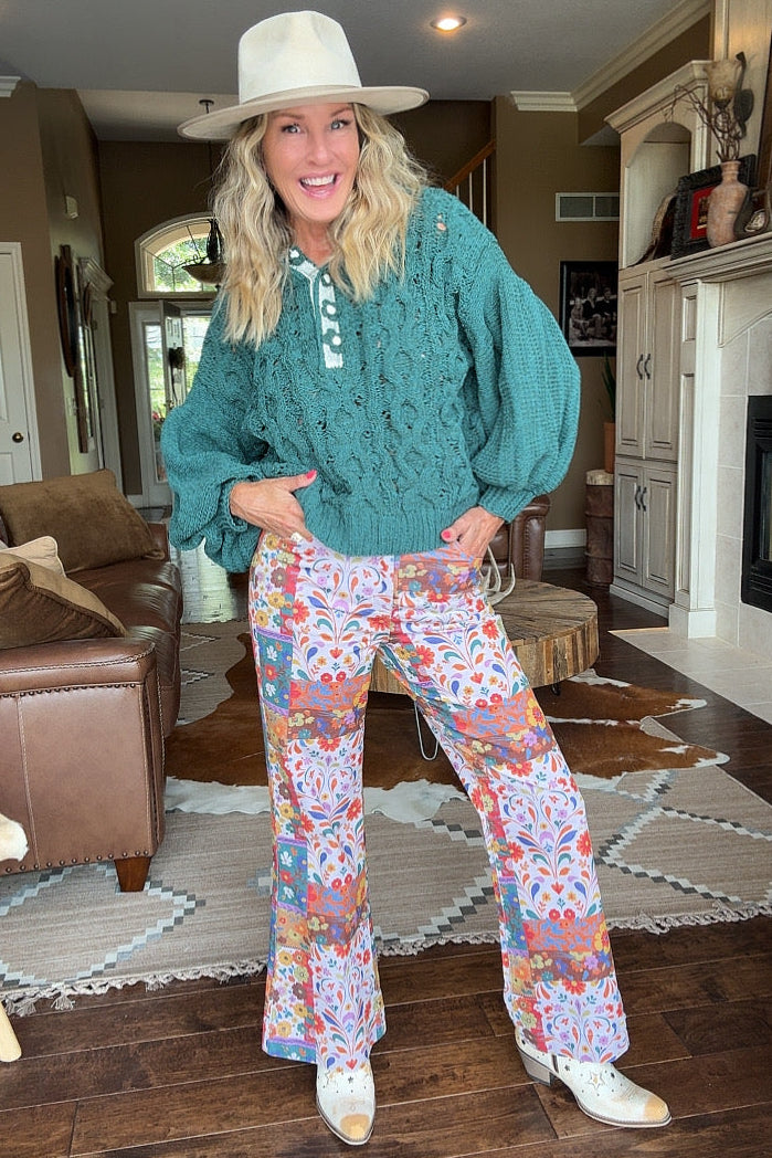 Wildflower Dream Corduroy Pants