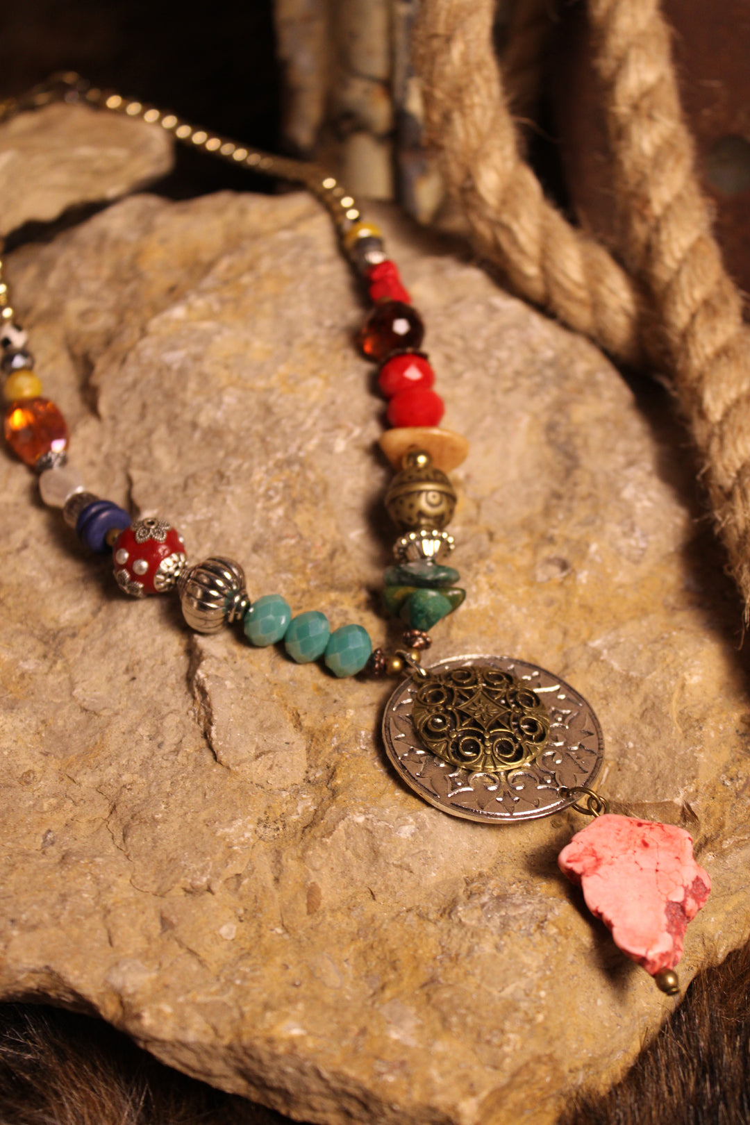 Boho Talisman Necklace